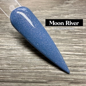 Moon River- Dip Pulver, Dip Nagel Pulver, Dip Pulver für Nägel, Nagel Dip Pulver, Nagel Dip, Nagel Tauchpulver, Dip Pulver, Schimmer