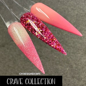 Crave Collection dip powder, dip powder for nails, dip nail powder, nail dip powder, dipping powder, nail dip, dip nail, nail powder, dip image 3