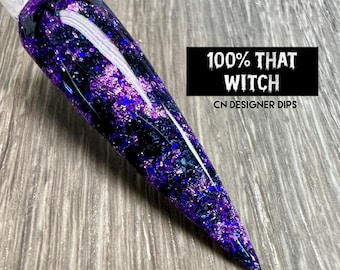 100% That Witch- Dip Pulver, Dip Pulver für Nägel, Nagel Dip Pulver, Nagel Dip, Dip Nagel, Dip Pulver, Dip Nagel Pulver, Nägel, Acryl Pulver