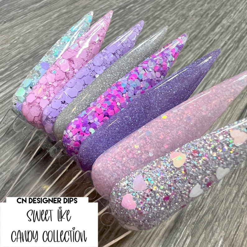 Sweet Like Candy Collection Dip Powder Dip Powder for Nails Etsy
