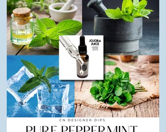 PURE PEPPERMINT- cuticle oil, body oil, nail oil, jojoba oil, manicure, nails, nail, body oils, cuticle, cuticle oils, oil, jojoba