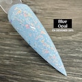 Blue Opal SALE- dip powder, dip powder for nails, acrylic, pastel, flake, spring product logo