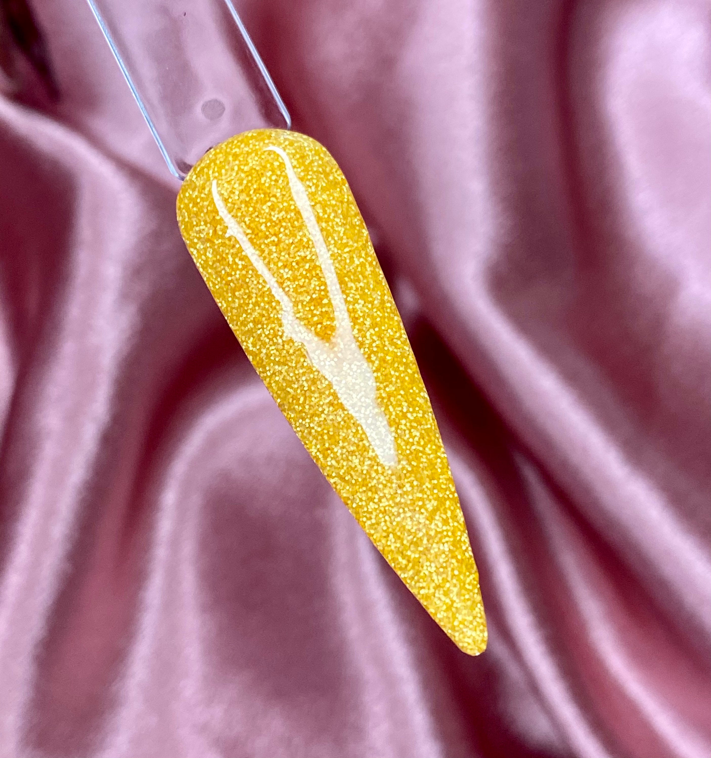 Sunflower Yellow Dip Powder Dip powder for nails nail dip Etsy