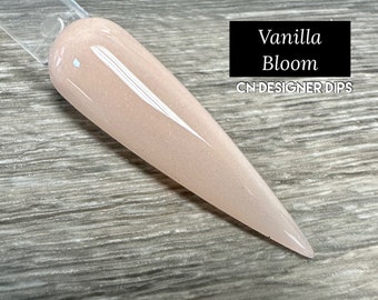 Vanilla Bloom-Dip-Pulver, Dip-Pulver für Nägel, Nagel-Dip-Pulver, Nagel-Dip, Dip-Nagel, Dip-Pulver, Dip-Nagelpulver, Acryl, Nägel, Nagel, Dip