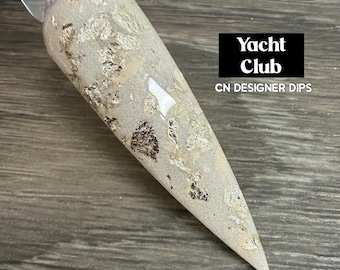 Yacht Club SALE- dip powder, for nails, acrylic, dip nails, dipping powder, manicure, nails, shimmer, foil