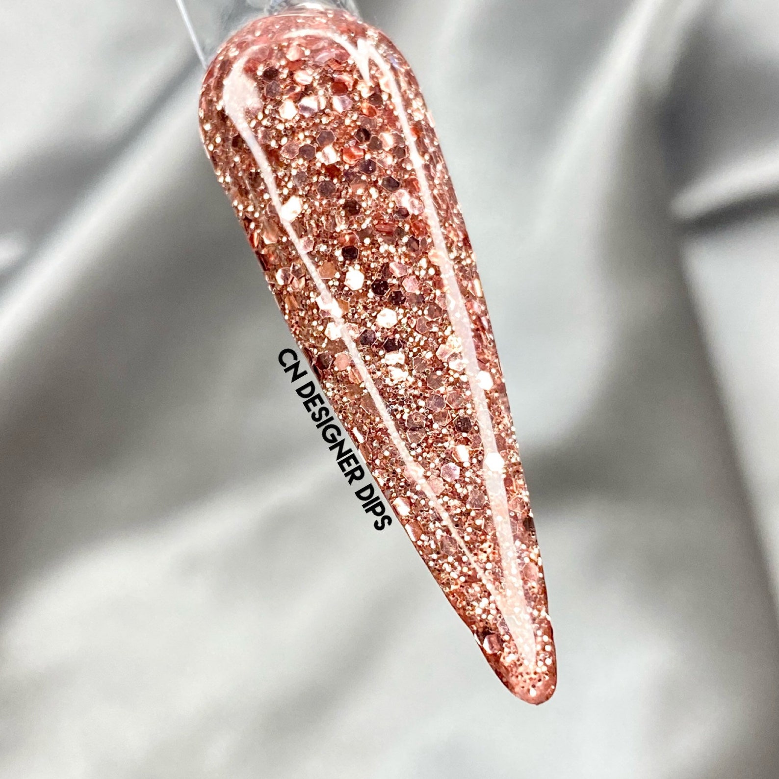 Rosé dip powder rose gold dip powder dip powder for nails Etsy