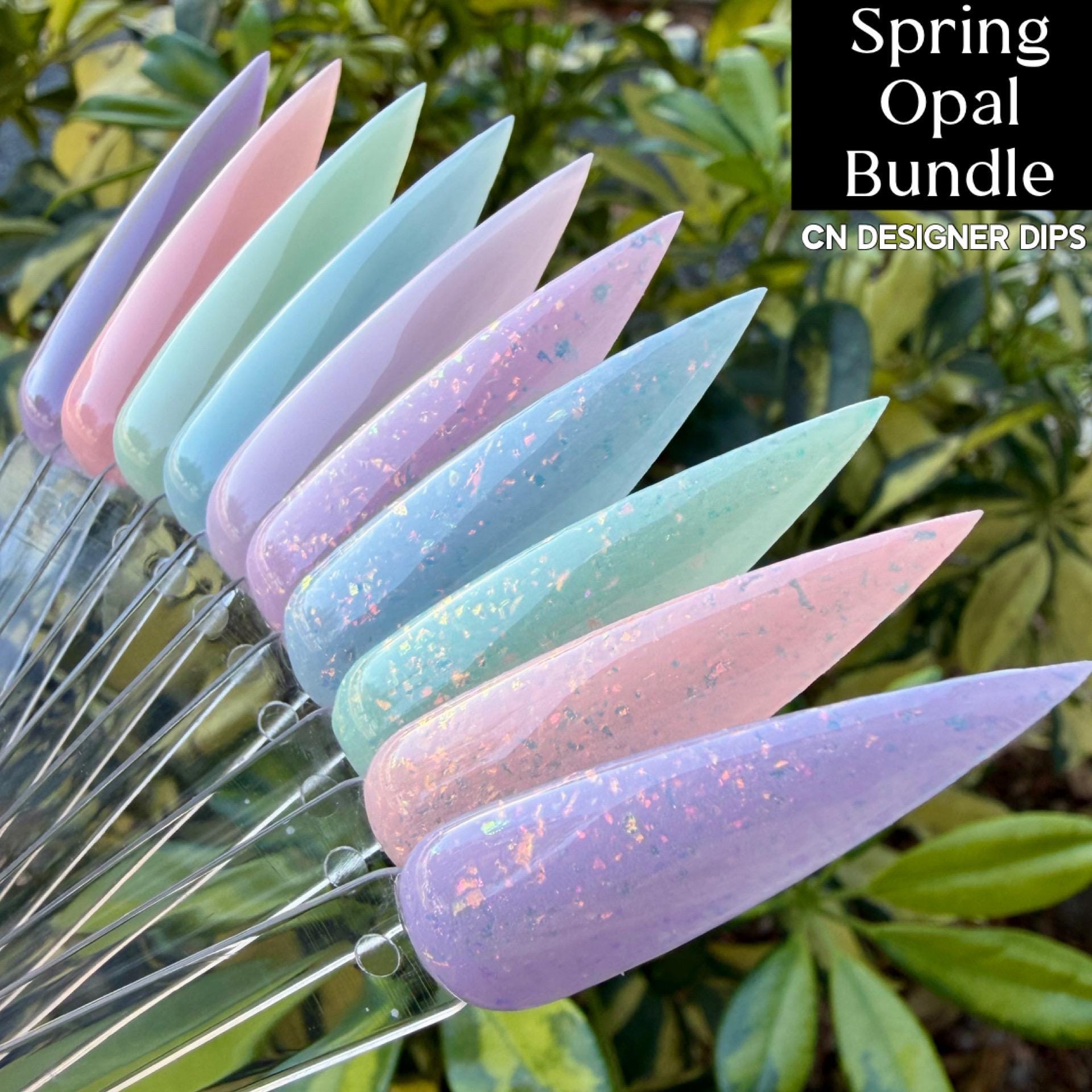 Spring Opal Bundle- Dip Powder, Dip Powder for Nails, Acrylic, Spring ...