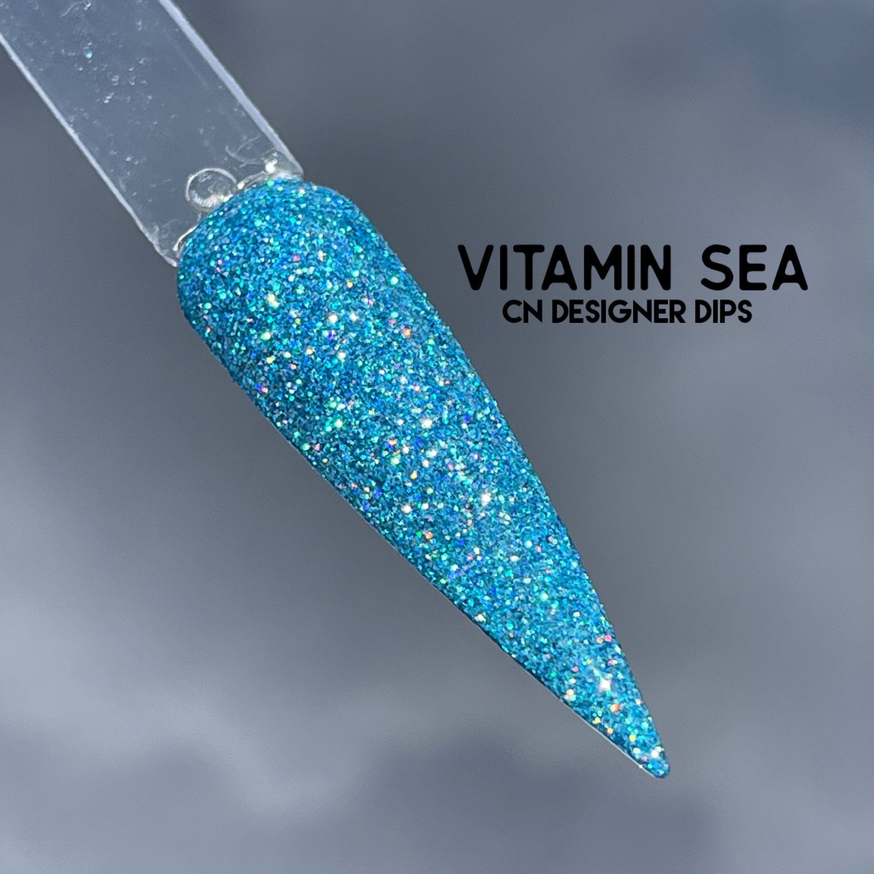 Vitamin Sea- dip powder, dip powder for nails, glitter dip powder, na…