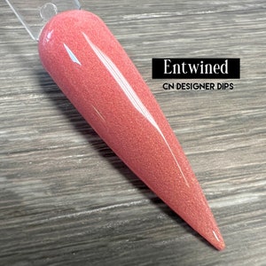 Entwined RETIRING- dip powder, dip powder for nails, nail dip, dip powders, dip nail powder, glitter dip powder, acrylic, nails, shimmer