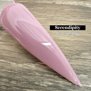 Serendipity- dip powder, dip powder for nails, acrylic, neutral, solid