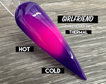 Girlfriend- dip powder, dip powder for nails, nail dip powder, dip nail, dip powders, dip nail powder, nails, acrylic, nail, nails, thermal