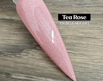 Tea Rose- dip powder, dip powder for nails, acrylic, nail dip powder, nail dip, dip nails