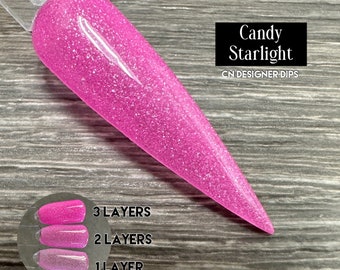 Candy Starlight- dip powder, dip powder for nails, nail dip, dip nail, dip powders, nails, nail, nail dips, acrylic, dipping powder