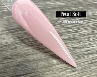 Petal Soft- dip powder, dip powder for nails, acrylic, valentine, pink, solid
