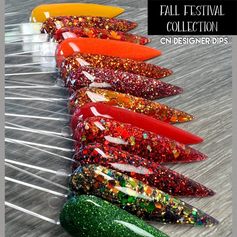 Fall Festival Collection- Dip Powder, Dip Powder for Nails, Acrylic ...