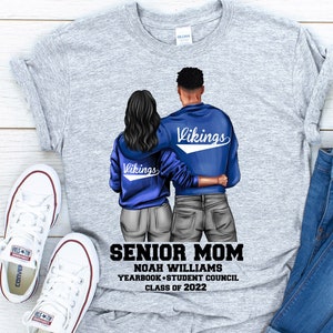 Personalized Senior Mom Shirt, Senior Mom, Senior Mom Shirt, Senior Shirt 2022, Senior Shirt, Senior, Graduation Shirt
