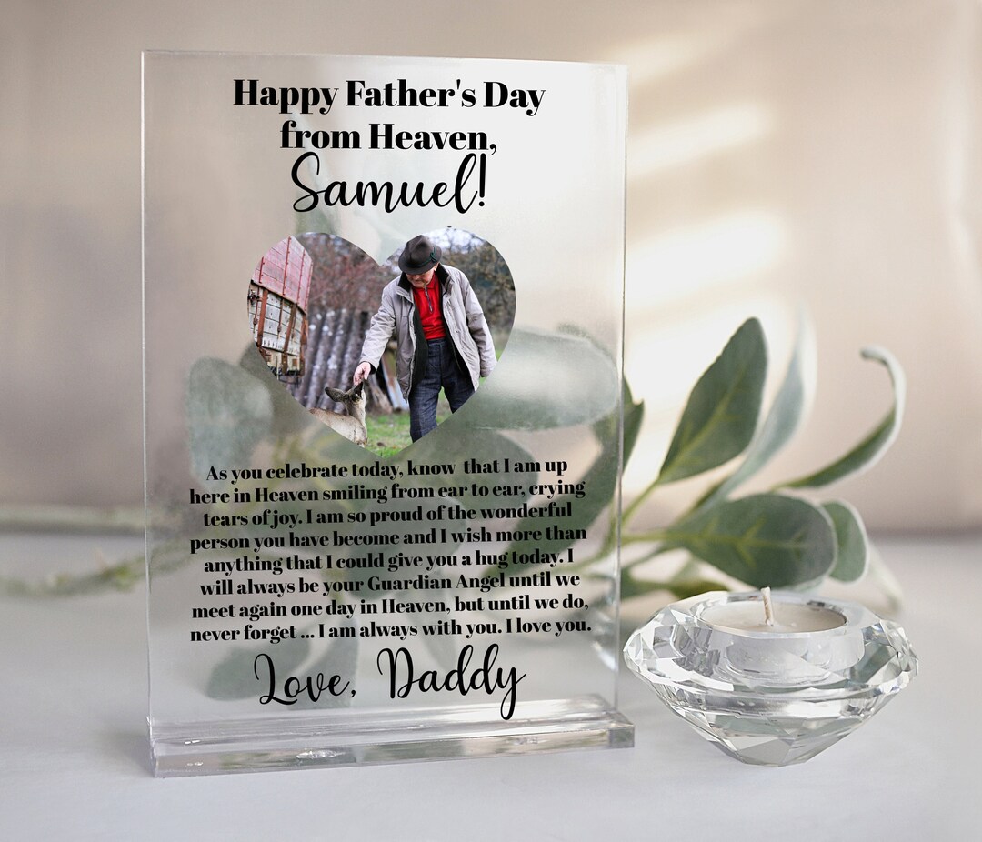 Fathers Day Grave Ornament, Funeral, Waterproof Handmade Personalsed - View #9