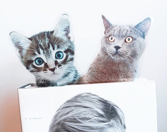 Custom Photo Bookmark, Your Cat Transparency Bookmark, Custom Bookmark, Cat Gift, Dog Owner Gift, Bookmark, Personalized Bookmark