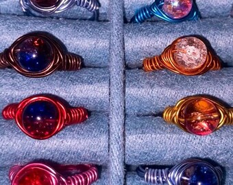 Single Bead Fairy Ring
