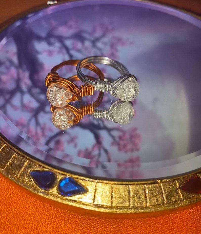 Single Bead Fairy Ring