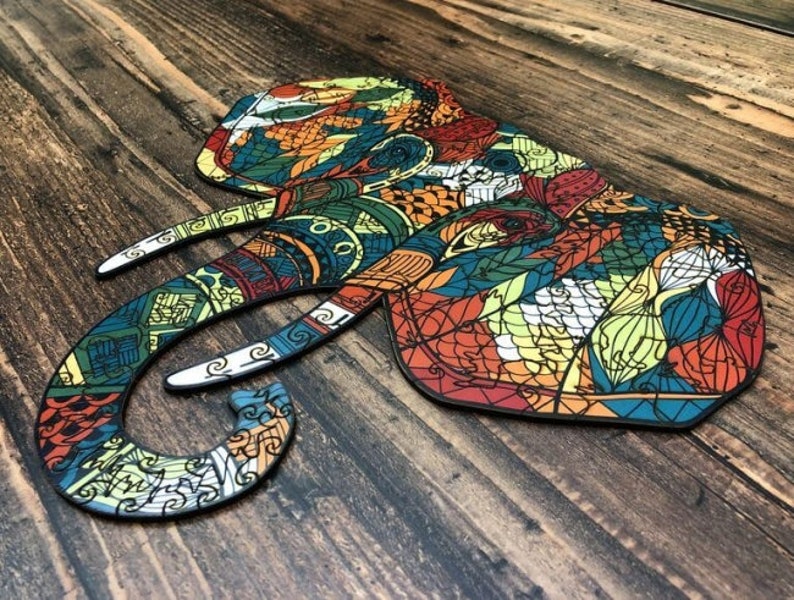 Puzzle with unique animal shaped pieces / Puzzles for ...