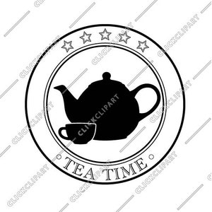 Teapot Clipart | Teapot SVG | Teapot PNG | Tea Cup Svg | Tea Lovers | Business Logo | Cut Files | Line Art | Svg File | Svg Files for Cricut