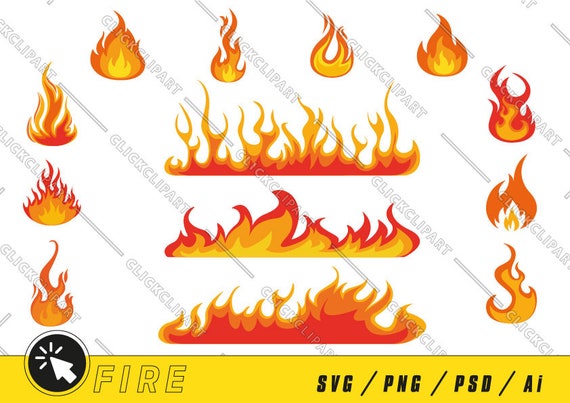 Fire SVG Fire PNG Fire Clipart Fire Pit Flame Svg Flames Svg Svg Bundle Cut  Files Digital Download Svg Files for Cricut -  Canada
