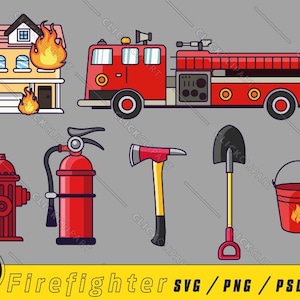 Firefighter SVG | Fire Department SVG | Firefighter PNG | Fire Fighter Svg | Bundle Svg | Fire Dept Svg | Line Art | Clip Art | Svg Files