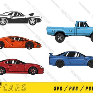 Car SVG | Race Car SVG | Cars Svg | Racing Svg | Car PNG | Car Stickers | Svg Bundle | Fast and Furious | Line Art | Svg Files for Cricut