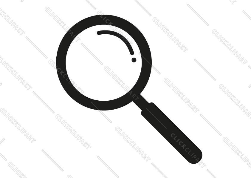 Magnifying Glass SVG Magnifying Glass PNG Magnifier Clipart Svg Silhouette  Vector Icon Logo Cut Files Svg Files for Cricut 