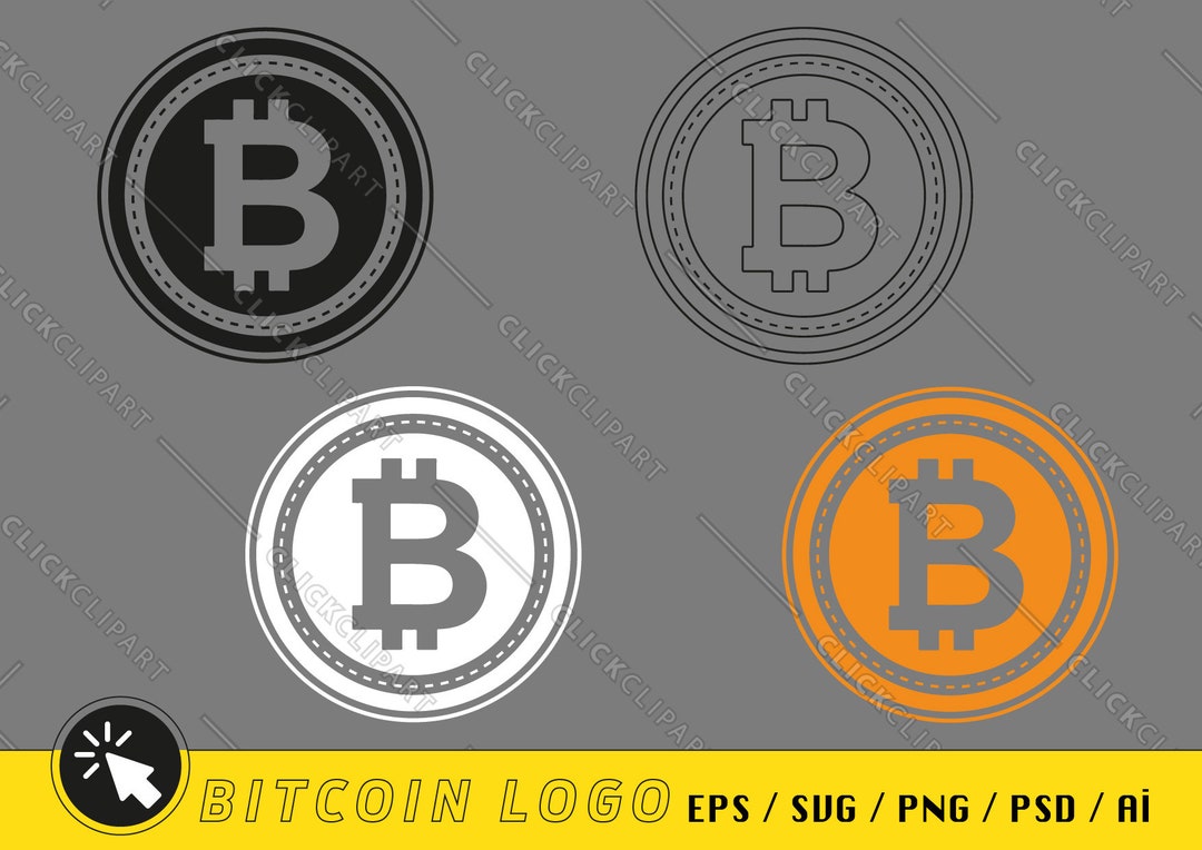 Bitcoin Logo Vector | BTC Emblem, Cricut Files (digital Download) - Etsy