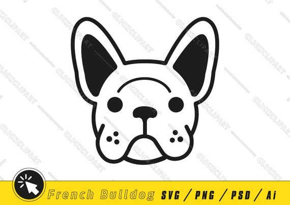 フレンチ ブルドッグ SVG 犬のシルエット SVG 犬のpng ブルドッグの