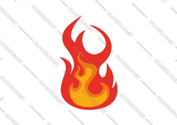 Design PNG E SVG De Clipart De Fogo Para Camisetas