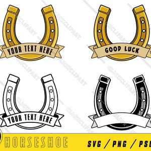 Hufeisen SVG | Svg St. Patricks Day | Glücksbringer Svg | St. Pattys Tag Svg | SVG-Dateien | Dateien ausschneiden | Viel Glück | Logo