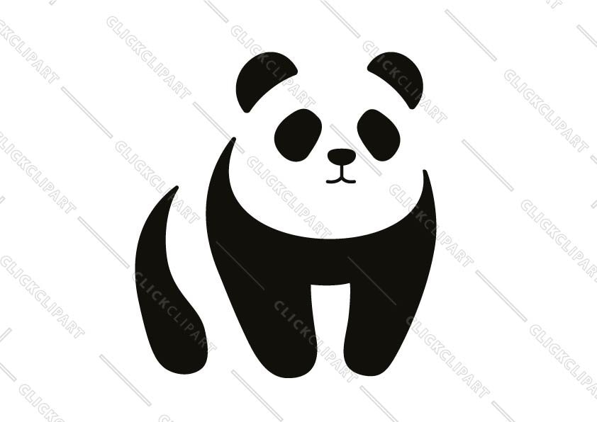 Panda SVG, Panda Clipart, Svg Files and Outline Svg, Panda Line Art, Panda  Sublimation Designs, Tumbler Decal Sv Files, Silhouette Cameo 