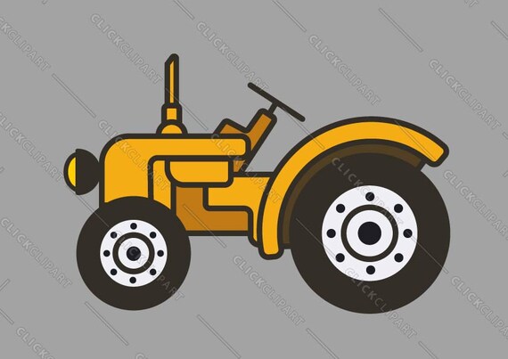 Trator Dos Desenhos Animados PNG , Trator Clipart, Desenho Pintado à Mão,  Tractor Imagem PNG e PSD Para Download Gratuito