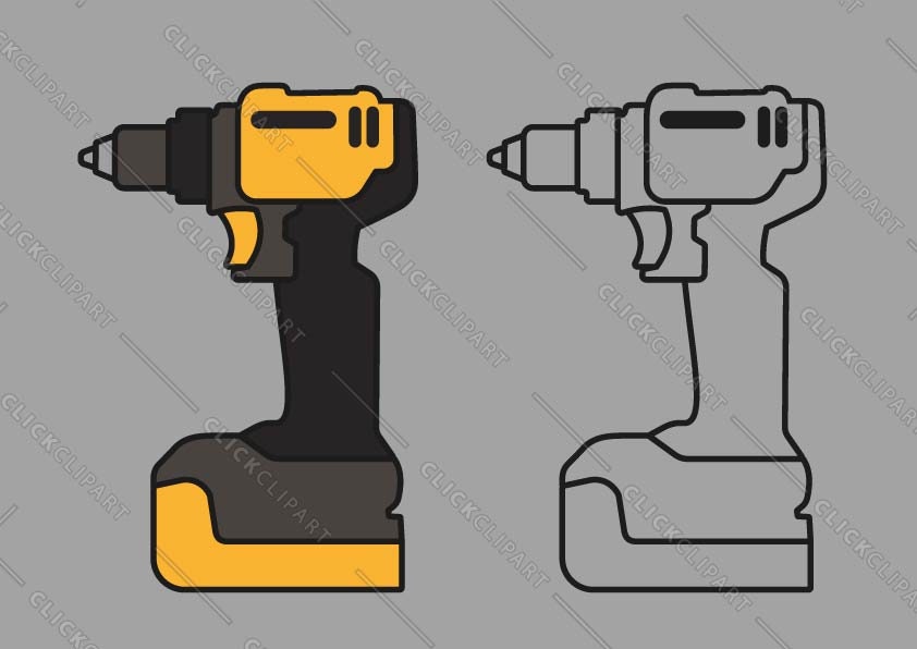 Drill SVG Drill PNG Drill Clipart Handyman Svg Tools Svg Carpenter Svg