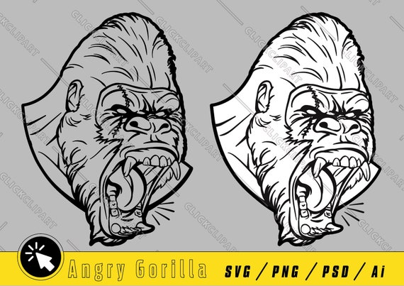 Design PNG E SVG De Desenho De Macaco Para Camisetas