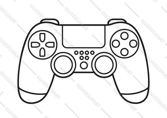 Game controller stationery templates Royalty Free Stock SVG Vector and Clip  Art