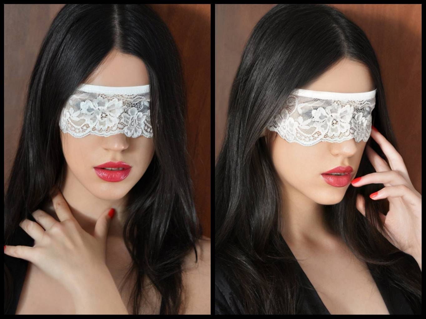 Lace Blindfold Mask/ Sexy Eye Mask/ Kinky/ Seductive/ 