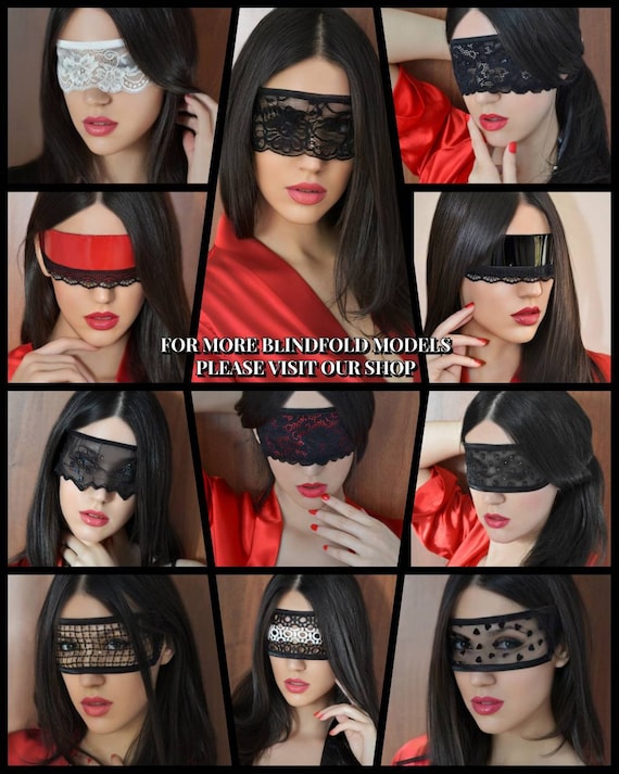 Lace Blindfold Mask/ Sexy Eye Mask/ Kinky/ Seductive/ 