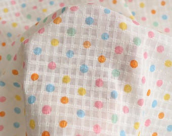 Jacquard Floral Cotton Fabric- Lightweight Quilting For Sewing Dress- Curtain- Tablecloth- DIY Craft