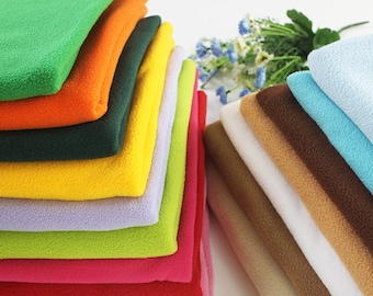 Polar Fleece Fabric, Anti Pill Fabric, Winter Warm Fabric, Doll Fabric,  Soft Fabric, Apparel Fabric, By The Half Yard