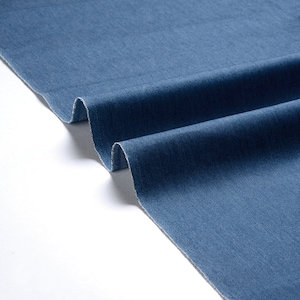 Stretch Denim Fabric, Washed Denim Fabric, Handwork Sewing Jacket Skirt Shirt Dress Denim Fabric By The Half Yard image 4