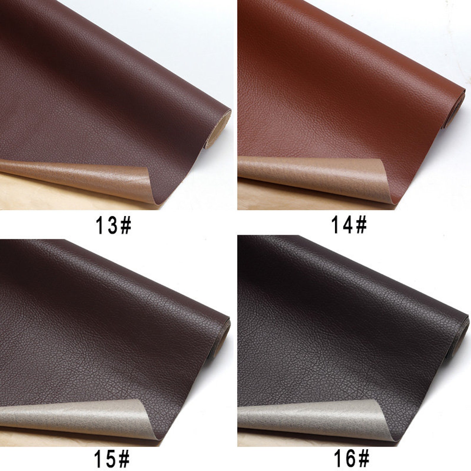 Selfadhesive Leather Fabric Artificial Leather Fabric Faux Etsy Australia