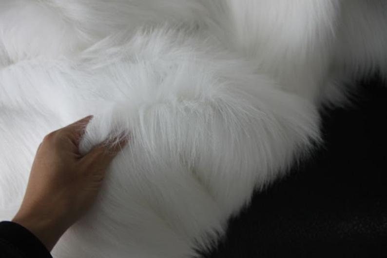 Faux Fur Fabric Long Pile Fur Fursuit Material Luxury Shag Etsy