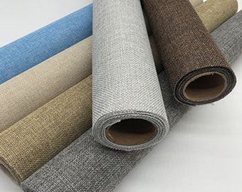 Self-Adhesive Linen Fabric, Decorative Fabric for Books, Magazines, Albums, Gift Boxes