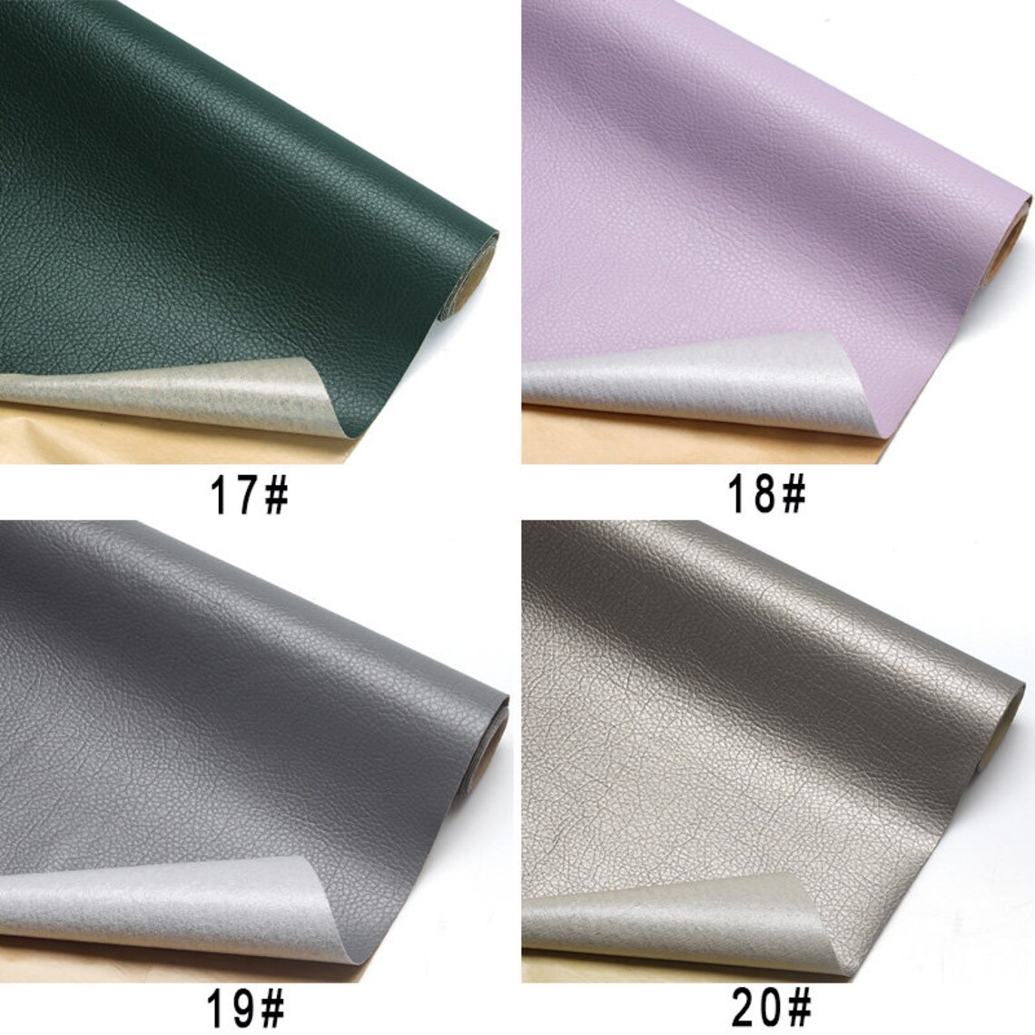 Selfadhesive Leather Fabric Artificial Leather Fabric Faux Etsy