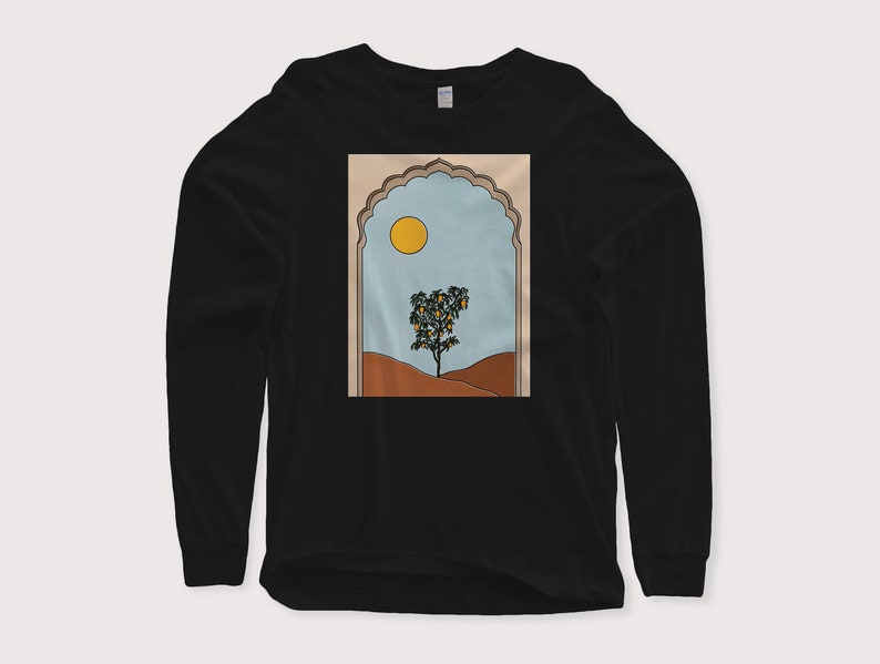 Black Mango Tree Under the Sun Shirt