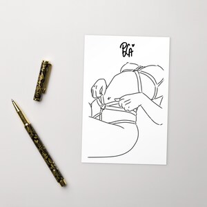 Harnais - Impression format carte postale